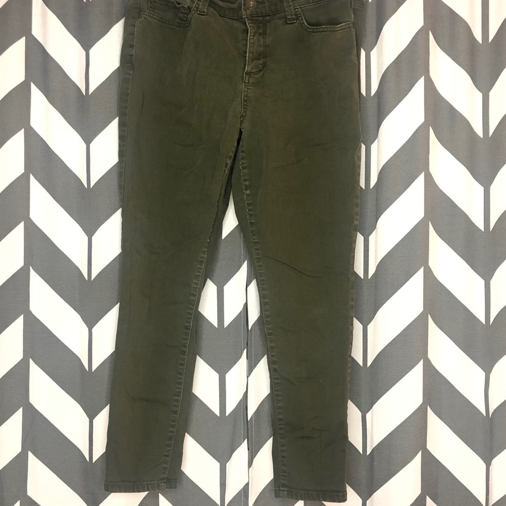 Dark Green Jeans